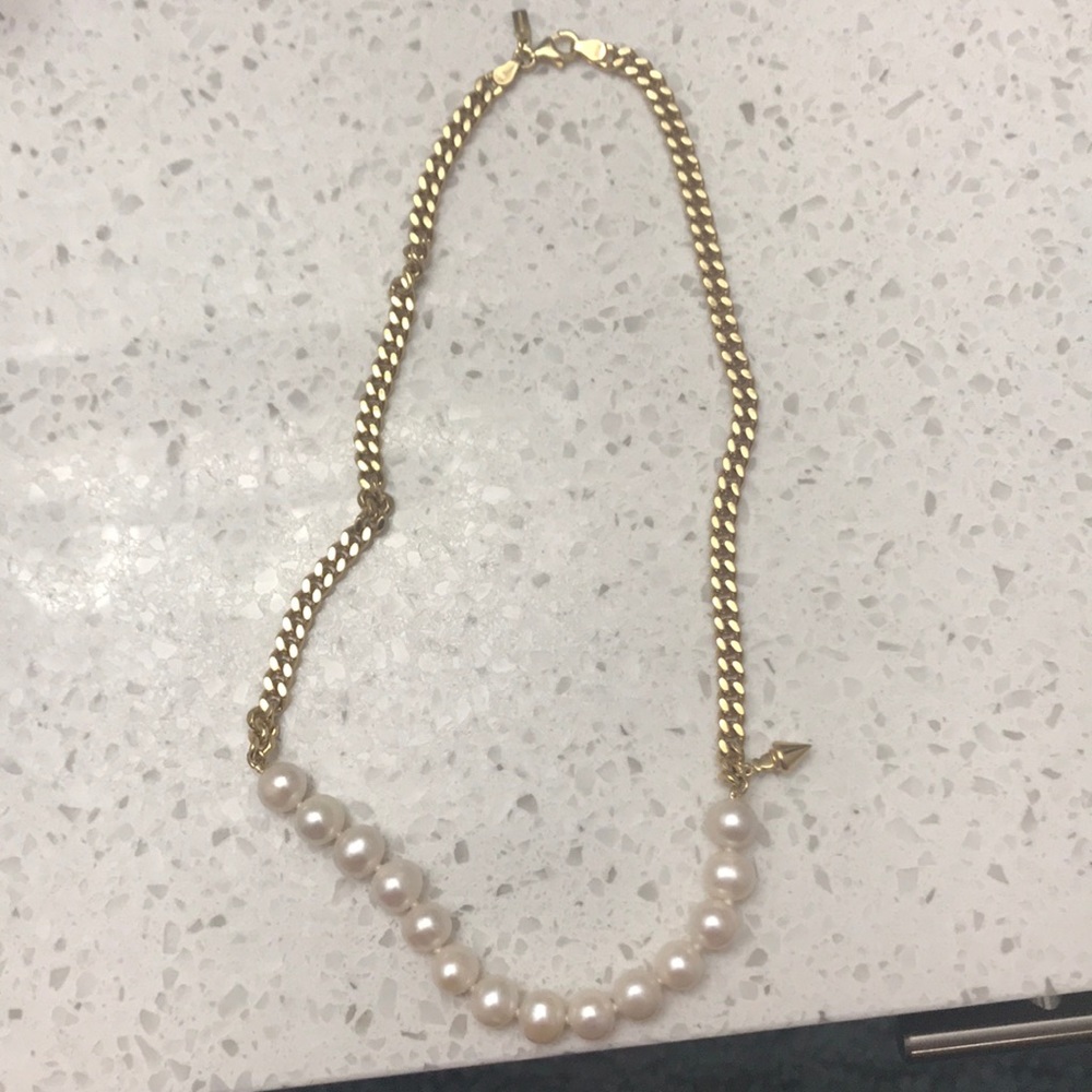 Authentic Tous vermeil silver hendel necklace
